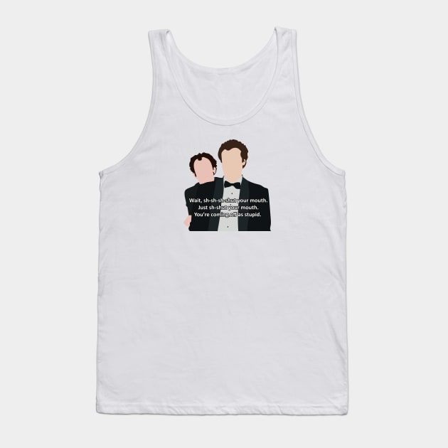 Brennan and Dale's Interview Tank Top by ShayliKipnis